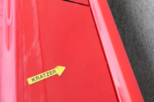 Skoda Fabia 6Y Limousine Schrägheck Tür hinten rechts rot LF3K (171946)