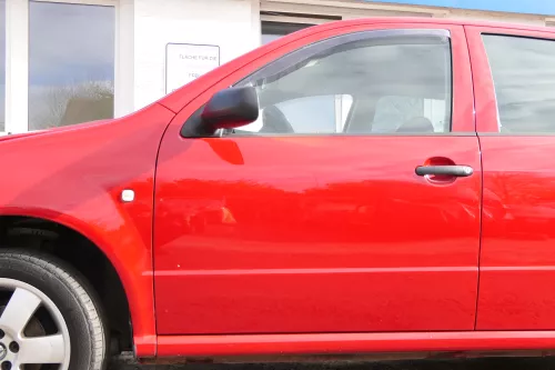 Fabia 6Y Kombi + Limousine Tür vorne links Fahrertür rot LF3K ohneAnbauteile (171948)
