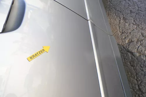 Audi A4 B6 8E nur Türblatt Tür vorne links Fahrertür grau LY7Q Kombi+Limo (172048)