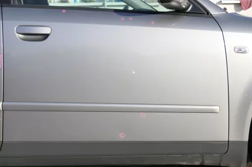 Audi A4 B6 8E nur Türblatt vorne rechts Beifahrertür grau LY7Q Kombi+Limo Tür (172051)