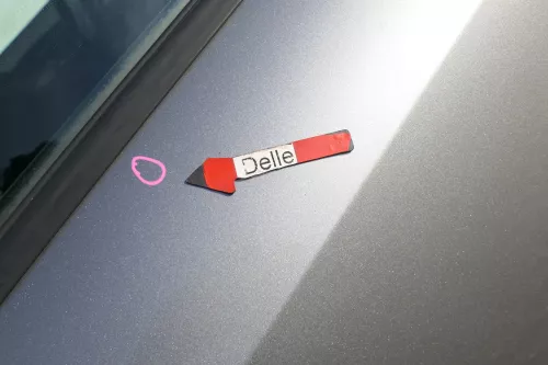 Audi A4 B6 8E nur Türblatt vorne rechts Beifahrertür grau LY7Q Kombi+Limo Tür (172051)