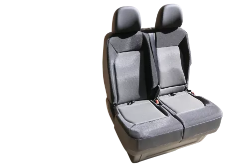 VW Crafter 7C MAN Post Sitz vorne rechts original Beifahrersitz Doppelsitz  SHZ (172343)
