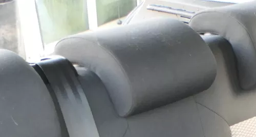 VW Polo 6R 6C Kopfstütze hinten in der Mitte schwarz titanschwarz (172380)