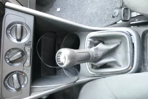 VW Polo 6R 6C Schaltknauf Schaltsack Schaltung Schaltknüppel Leder schwarz (172400)