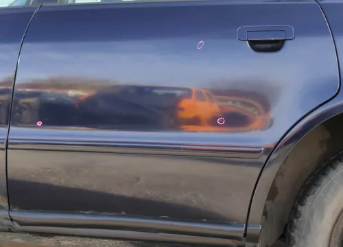 Audi A4 B5 Tür Türblatt hinten links blau lila LZ5L Kombi Limo