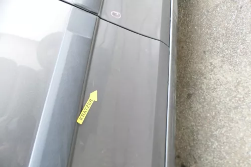 Skoda Fabia 5J Kombi Tür hinten rechts grau titangrau 9795 - ohne Anbauteile (172608)