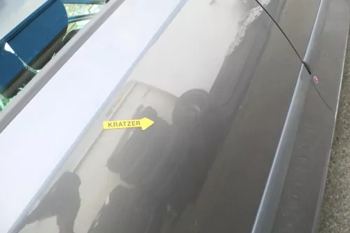 Skoda Fabia 5J Kombi Tür hinten rechts grau titangrau 9795 - ohne Anbauteile (172608)