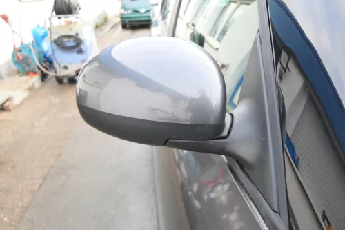 Fabia 5J elektrisch Spiegel Außenspiegel rechts mit Glas grau L9795 titangrau (172621)