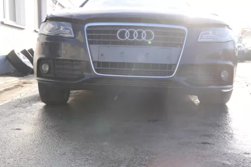 Audi A4 8K B8 Kombi Avant Stoßstange vorne mit Spoiler schwarz LY9B SWR + Grill (172726)