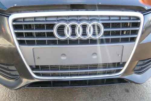 Audi A4 8K B8 Kombi Avant Stoßstange vorne mit Spoiler schwarz LY9B SWR + Grill (172726)