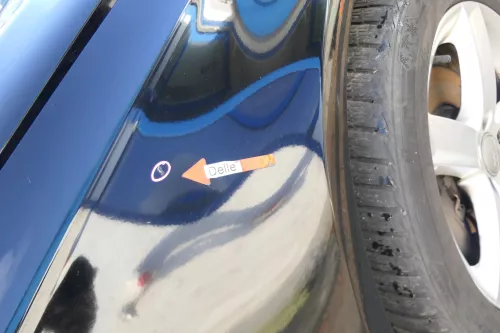 Audi A4 8K B8 Kotflügel vorne rechts schwarz LY9B (172727)