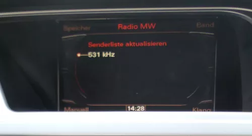 Audi A4 8K A6 4F Q7  Navi Navigation 8R0919604 Bildschirm Display Anzeige Monit (172780)