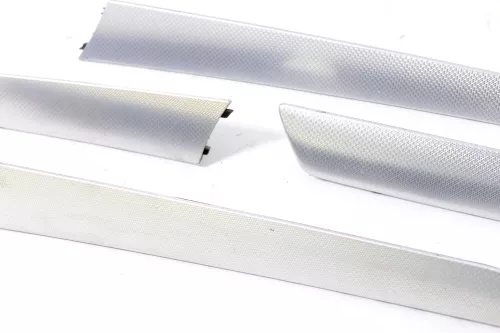 A4 8K B8 Verkleidung um Tacho Klappe Abdeckung Dekor flex-metallic silber alu (172819)