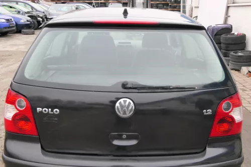 VW Polo 9N3 9N Heckklappe Kofferraumklappe Klappe schwarz LC9Z - Scheibe (172887)