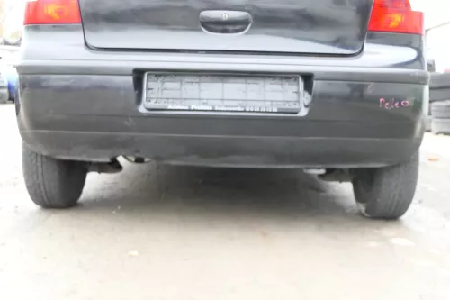 VW Polo 9N 9N3 Stoßstange Heckstoßstange hinten schwarz LC9Z