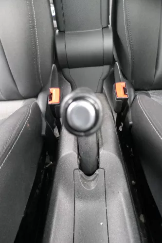 Audi A1 8X Handbremse Feststellbremse Verkleidung Abdeckung schwarz  (172997)