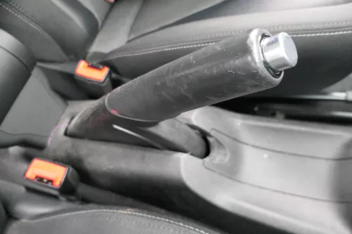 Audi A1 8X Handbremse Feststellbremse Verkleidung Abdeckung schwarz  (172997)