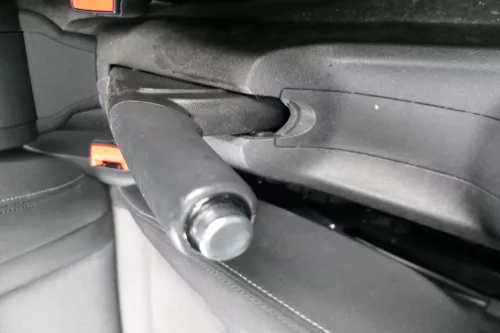 Audi A1 8X Handbremse Feststellbremse Verkleidung Abdeckung schwarz  (172997)
