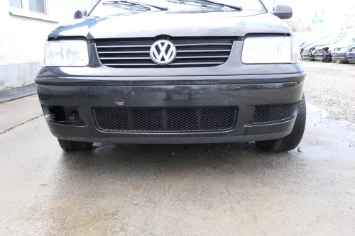 VW Polo 6N2 Stoßstange vorne Frontstoßstange Stoßfänger schwarz LC9Z (173146)