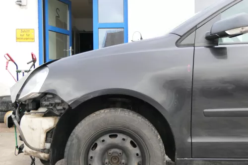 VW Polo 9N3 Kotflügel vorne links schwarz LC9Z (173219)