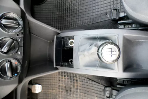 VW Polo 9N 9N3 Schaltknauf Schaltsack Schaltung 6Q1711113G United Leder schwarz (173232)