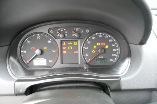Polo 9N 9N3 Tacho Tachometer Kombiinstrument 299.000km 6Q0920825F 1,4TDI BNV BNM (173237)