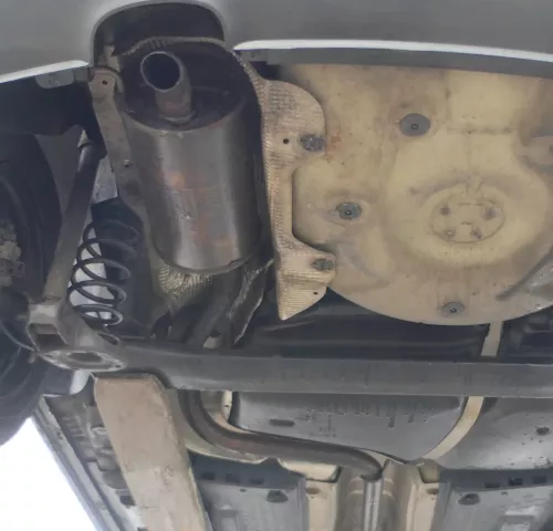 Polo 9N Ibiza 6L Auspuff Endschalldümpfer + Rohr hinten 1,4 TDI BNM BMS AMF BNV (173238)