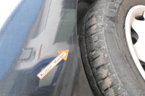 Seat Ibiza 6K Vario Kotflügel vorne rechts schwarz LA9Y Facelift 1999-2002 (173260)