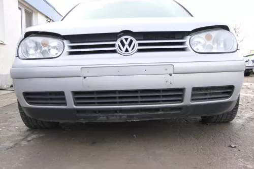 VW Golf 4 1J Stoßstange vorne Stoßfänger vorn grau silber LB7Z Frontstoßstange (173284)