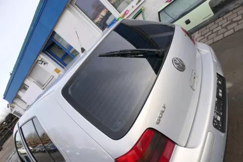 VW Golf 4 Limousine Heckklappe Kofferraumklappe Klappe hinten silber LB7Z ohnAnb (173288)