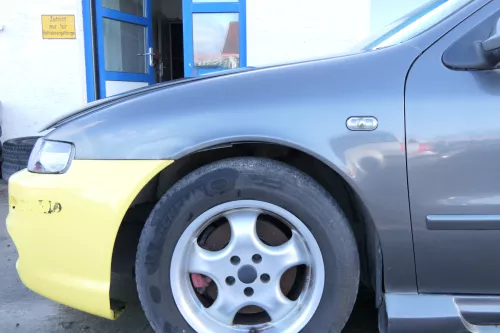 Seat Toledo Leon 1M Kotflügel vorne links grau LS7T (173325)