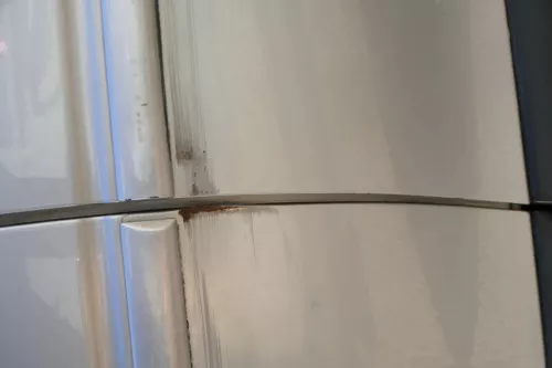 Audi A3 8L Tür Türblatt hinten rechts 4/5-Türer grau silber LY7M (173561)