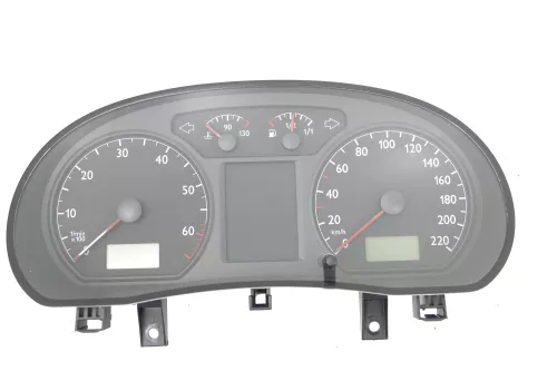 VW Polo 9N Tacho Tachometer Kombiinstrument 204.000km 6Q0920800P 1,2 47kw 40kw (173710)