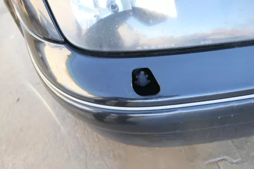 VW Bora Stoßstange vorne Frontstoßstange Stoßfänger vorn schwarz LC9Z SWR (173820)