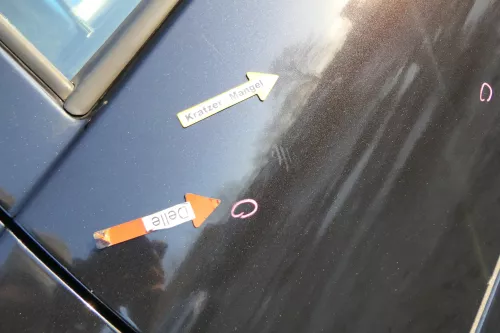 VW Golf 4 Bora Tür hinten links nur Kombi / Variant schwarz LC9Z (173823)
