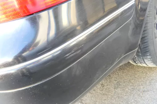 VW Golf 4 Bora Kombi Stoßstange hinten Heckstoßstange Stoßfänger schwarz LC9Z me (173824)