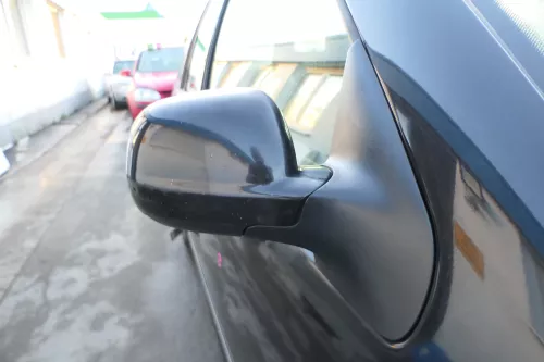 VW Golf 4 Bora manueller Spiegel vorne rechts Außenspiegel schwarz LC9Z bla Glas (173837)