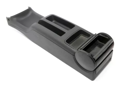 VW Golf 4 Bora Mitteltunnel Aschenbecher hinten Verkleidung schwarz  (173948)