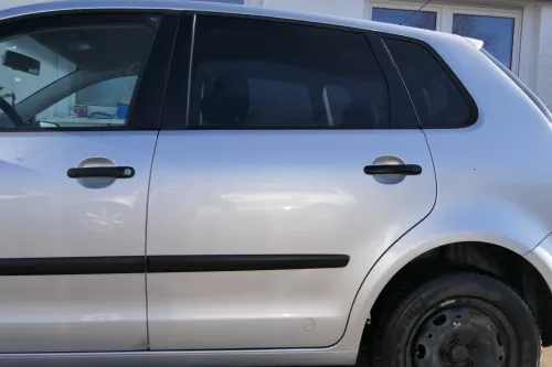VW Polo 9N 9N3 Tür hinten links 4/5-Türer grau silber LA7W -ohne Anbauteile (173985)