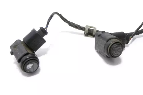4x VW Jetta Golf 1K Einparkhilfe PDC Kabelbaum Parksensoren hinten grau LA7T (174192)
