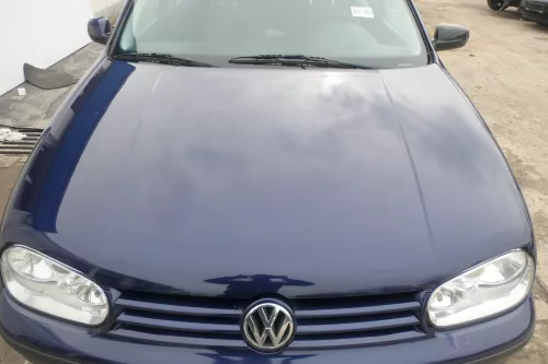 VW Golf 4 Motorhaube Haube Klappe vorne blau LB5N indigoblau (174492)