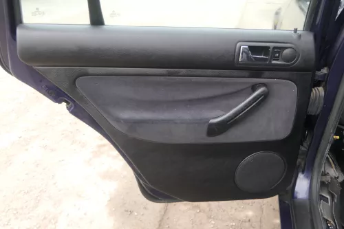 1x VW Golf 4 1J Kombi Türverkleidung Verkleidung Tür hinten links schwarz  (174498)