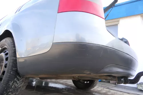 Audi A6 4B Kombi Avant Stoßstange hinten Heckstoßstange grau LY7L (174557)
