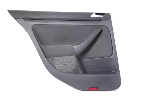 1x Golf 5 Limousine Türverkleidung Verkleidung Tür hinten links 4/5-Türer schwar (174643)