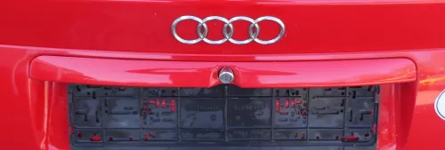 Audi A4 B5 Limousine Griff Heckklappe Heckklappengriff rot LY3H biscaBj.1999 (174781)