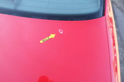Audi A4 B5 Heckklappe hinten Klappe Kofferraumklappe Limousine rot LY3H bis1999 (174782)