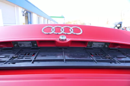 Audi A4 B5 Heckklappe hinten Klappe Kofferraumklappe Limousine rot LY3H bis1999 (174782)