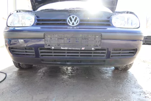 VW Golf 4 1J Stoßstange vorne Stoßfänger vorn blau LB5N (174816)