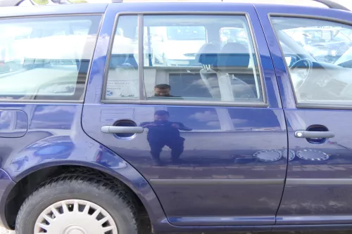 VW Golf 4 Bora Tür hinten rechts nur Kombi / Variant blau LB5N indigoblau (174822)