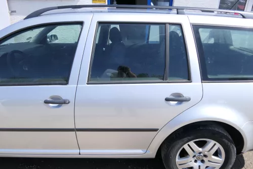 VW Golf 4 Bora Tür hinten links nur Kombi / Variant silber LA7W - ohne Anbauteil (174980)
